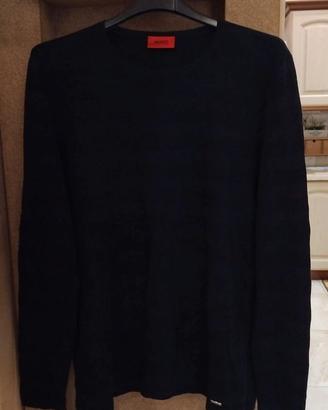 MAGLIONE DONNA DI VISCOSA E COTONE BRAND HUGO BOSS