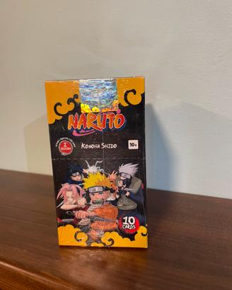 Naruto Mythos Booster Box Display EN Konoha Shido