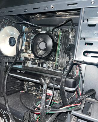 Combo amd ryzen 5 5500 e  asrock b450 pro4