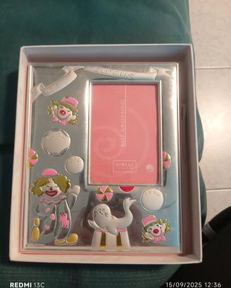 Cornice in argento per Bimba