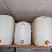 Taniche  da 100 lt e 60