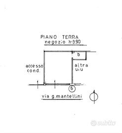 Immobile di 22 m² con 1 locale a Roma