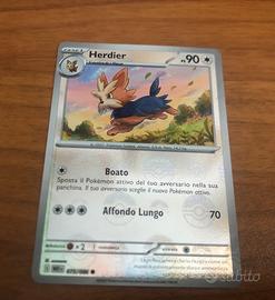 Pokeball reverse herdier 75/86 near mint