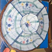 vassoio per antipasti e salse vintage