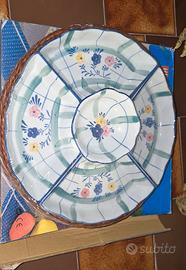 vassoio per antipasti e salse vintage