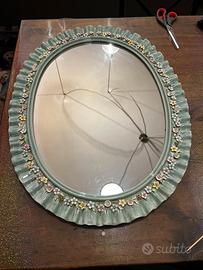 Specchio in ceramica La Farnesiana