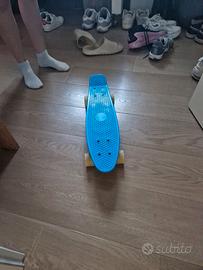 skateboard penny decathlon azzurro