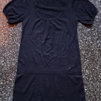 Vestito corto nero Tezenis