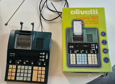Calcolatrice Olivetti Logos 582