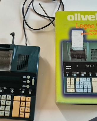 Calcolatrice Olivetti Logos 582