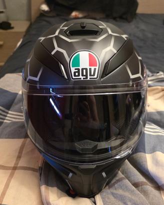 Casco Moto Integrale Agv K5 S VULCANUM Grigio