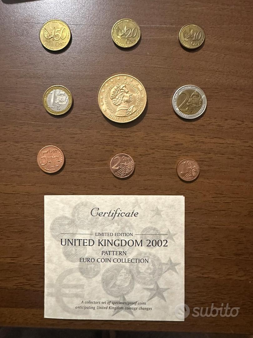 当店一番人気】 EURO COIN COLLECTION-UNITED KINGDOM 2002 旧貨幣