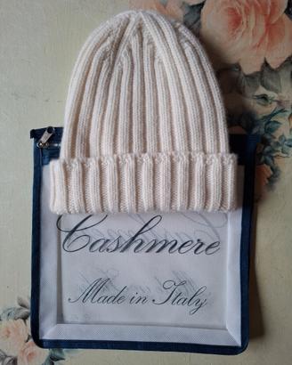 Berretto di puro cashmere 