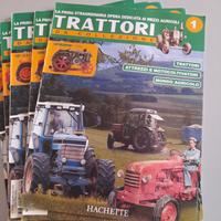 5 fascicoli collezione TRATTORI Hachette