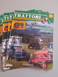 5 fascicoli collezione TRATTORI Hachette