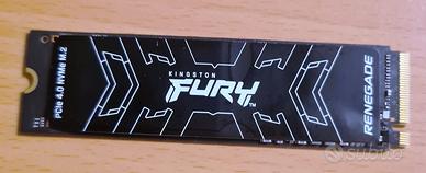 SSD Kingston Fury Renegade da 1 tera con garanzia