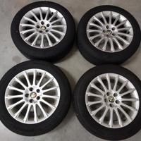 CERCHI LEGA ALFA FIAT LANCIA +GOMME 205 55 16 91V 