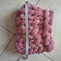 Borsa Chunki Rosa Antico in cotone