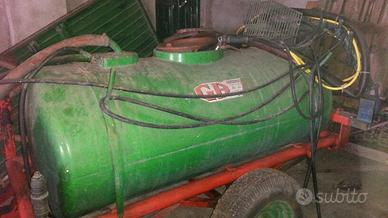 Botte veleno per vigna o frutteto