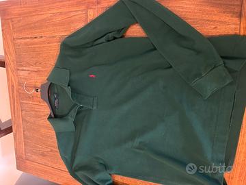 Polo manica lunga ralph lauren uomo