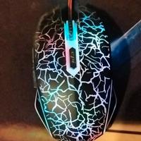 Mouse led Gaming a filo  6d optical mouse