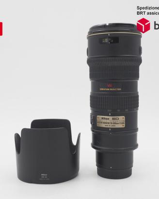 Nikon AF-S 70-200 F2.8 G ED VR (Nikon)
