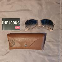 Rayban Aviator modello oro 