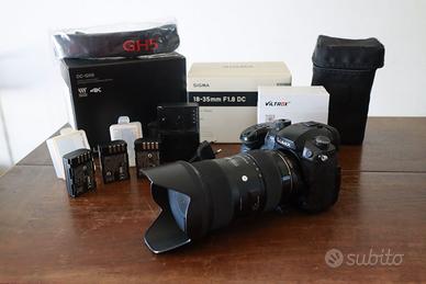 Lumix GH5 + Sigma 18-35 1.8 + Speed Booster