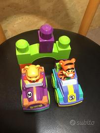 Macchinette componibili Winni Pooh e Tigro per bim