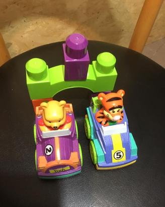 Macchinette componibili Winni Pooh e Tigro per bim