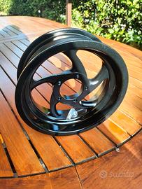 Cerchio minimoto DM con valvola nero
