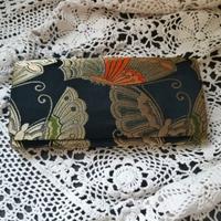 Pochette da sera rigida in seta. Japan.