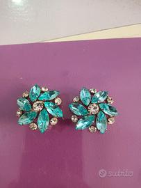 set di due bottoni gioiello da donna 