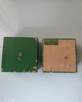 Rolex controscatola x oyster lady perpetual  6618