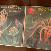 Puzzle 3D in legno Farfalla e Tarantola