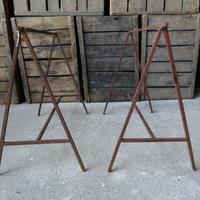 CAVALLETTI IN FERRO VINTAGE