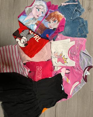 Abbigliamento bambina 4-5 anni