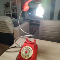 Telefono SIP vintage lampada artigianale,abat-jour