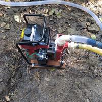 Motopompa a scoppio.