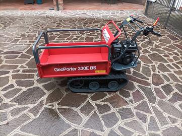 Motocarriola cingolata GeoTech-Pro - come nuova
