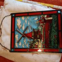 quadro vetro cloisonnè cattedrale