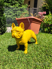 Statua in resina cane, bulldog e altre razze
