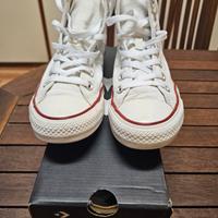 Scarpe Convers all star bianche n.39