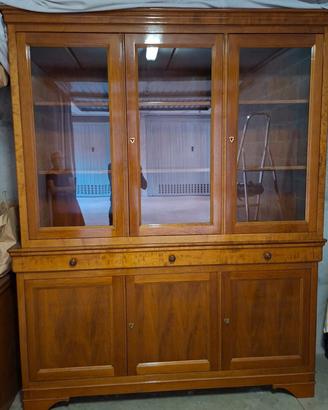 Libreria credenza in ciliegio