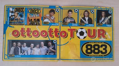 Mini album 883 Ottoottotour la dura legge del gol!