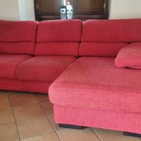 Divano angola con penisola reversibile