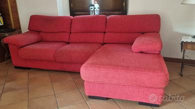 Divano angola con penisola reversibile