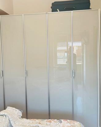 Armadio moderno 6 ante – 272 cm (con anta obliqua)