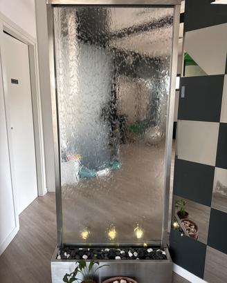 Parete fontana ad acqua arredamento casa negozio