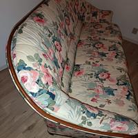 Divano 3 posti vintage anni 80-Chateau d’Ax